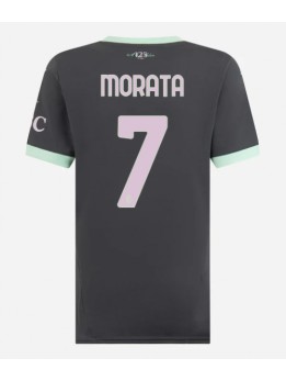 Ženski Nogometna dresi replika AC Milan Alvaro Morata #7 Tretji 2024-25 Kratek rokav